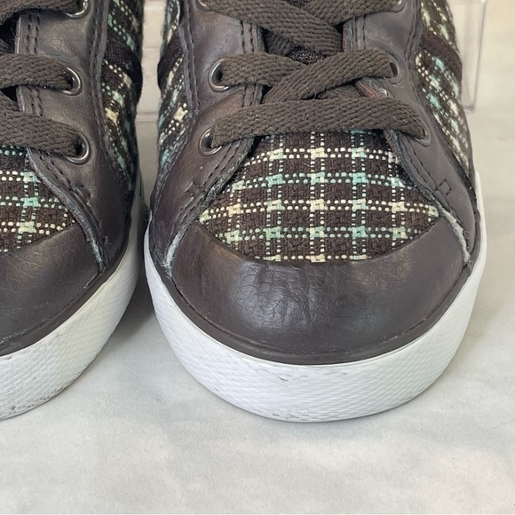 DC Fiona Mint Green Beige Brown Skate Shoe Women's Size 8 - Picture 7 of 11